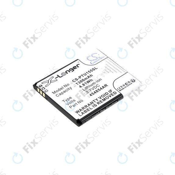 Batéria pre Panasonic Kx-Tu150, Kx-Tu150exr, 1300mAh, Li-Ion, 3.7V, 454854AR, HQ