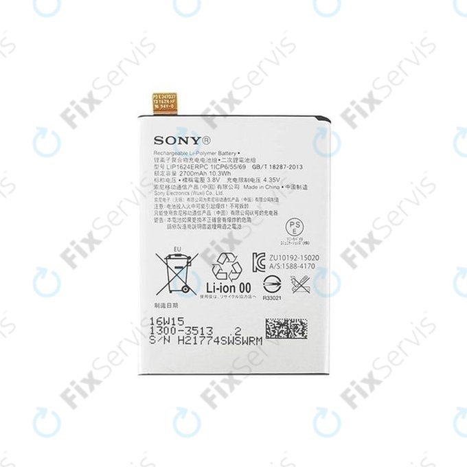 Sony Xperia X Performance F8131, F8132 - Batéria LIP1624ERPC 2700mAh - 1300-3513 Genuine Service Pack