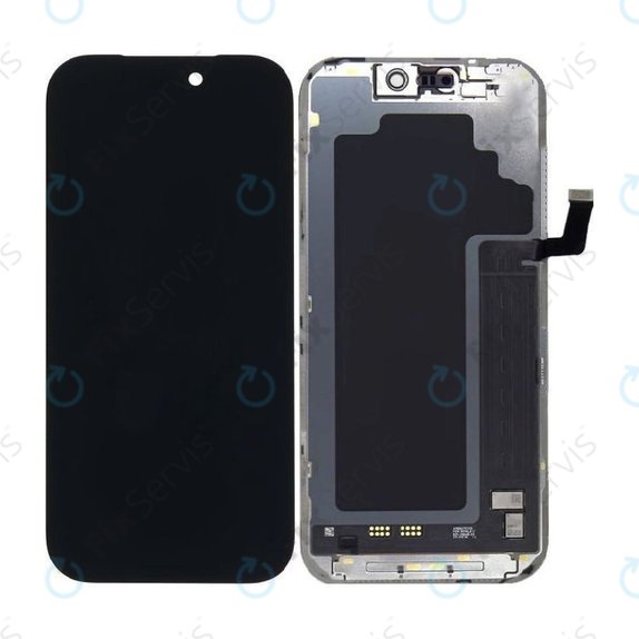 Displej Soft OLED 120Hz pre iPhone 17 Pro, Dotykové sklo s rámom, FixPremium PRO