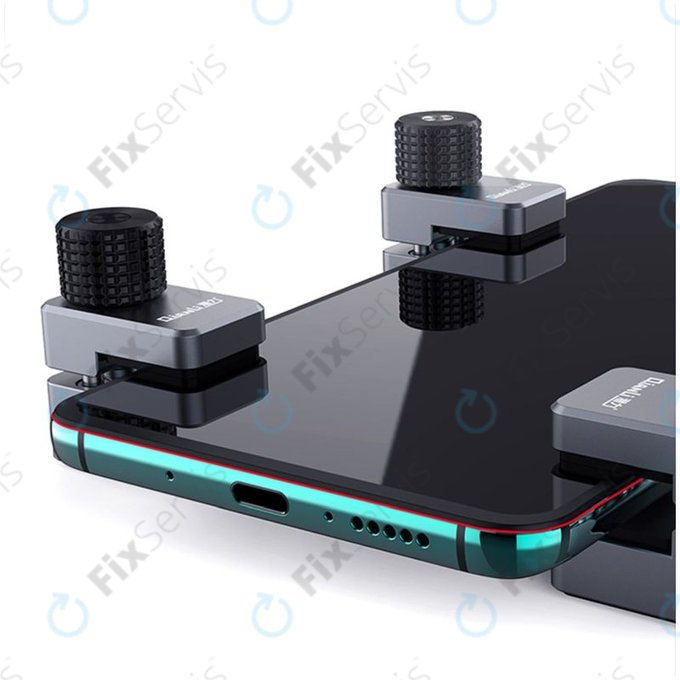 QianLi iClamp - Hliníková Svorka s Gumovou Výplňou - Rozpätie 11mm (4ks)