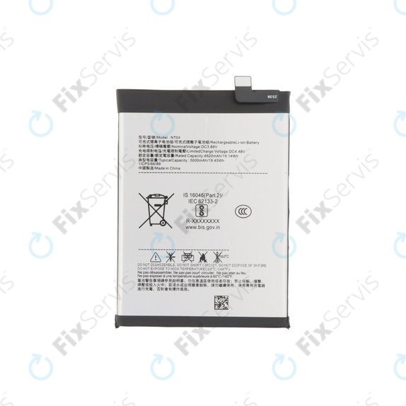 Batéria pre Nothing Phone (3a), (3a) Pro, NT04, 5000mAh