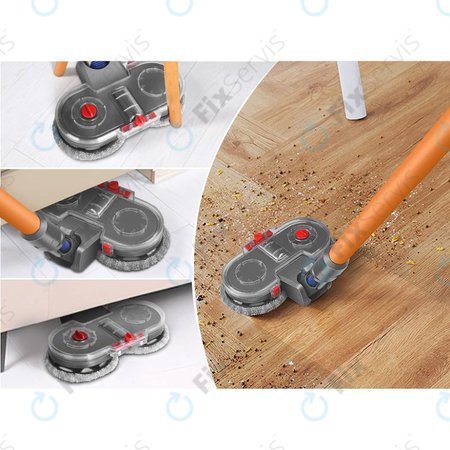 Dyson V-series, Outsize - Elektrická Mopovacia Hlavica s Nádržkou
