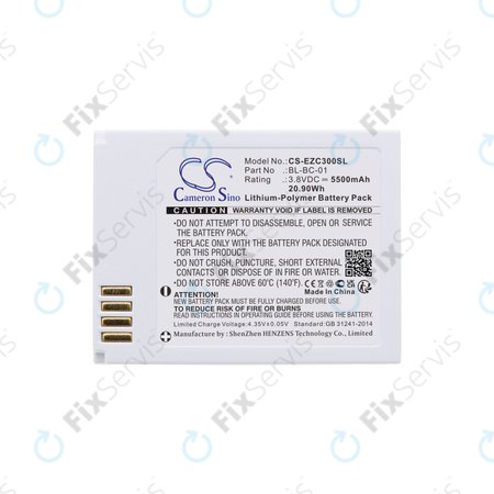 Batéria pre Ezviz C3a, 5500mAh, Li-Pol, 3.8V, BL-BC-01, HQ