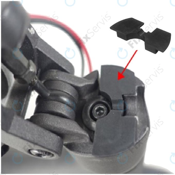 Xiaomi Mi Electric Scooter 1S, 2 M365, Essential, Pro, Pro 2 - Redukcia Otrasov (Black) - 3ks