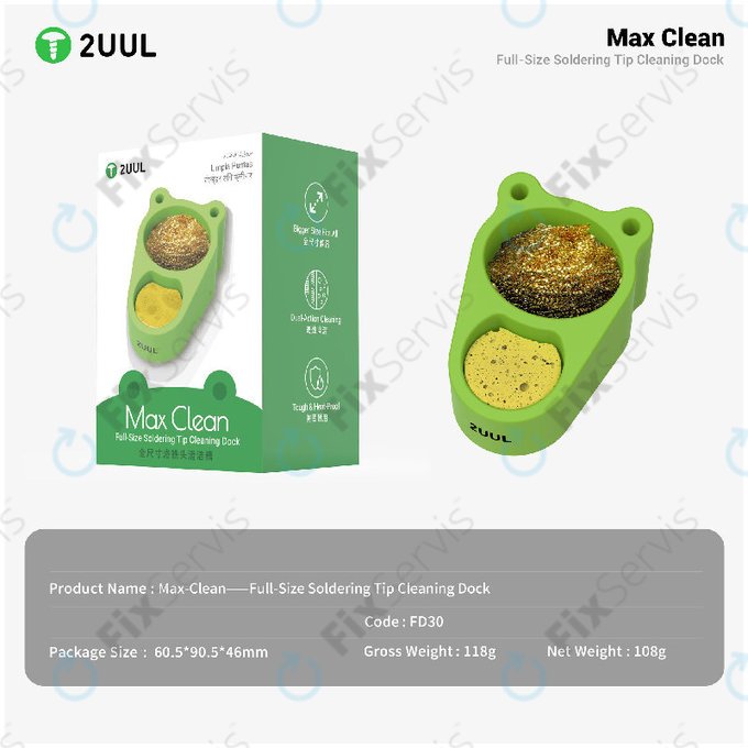 Čistiaca stanica pre spájkovacie hroty Max Clean, 2UUL FD30