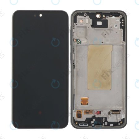 Samsung Galaxy A36 A366E - LCD Displej + Dotykové Sklo + Rám (Awesome Black) OLED