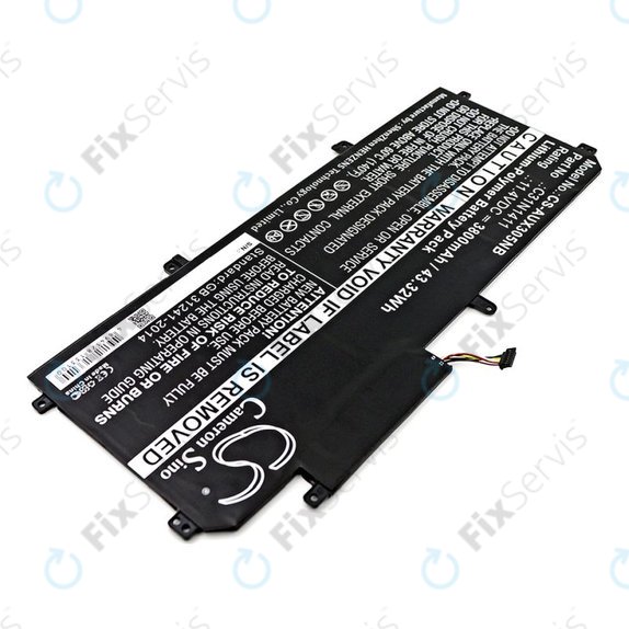 Batéria pre Asus Zenbook UX305, 3800mAh, Li-Pol, 11.4V, C31N1411, HQ