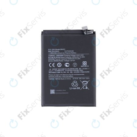 Xiaomi Poco M4 Pro 5G 21091116AG - Batéria BN5C 5000mAh - MZB0BGVIN, 460200008V1Y Genuine Service Pack