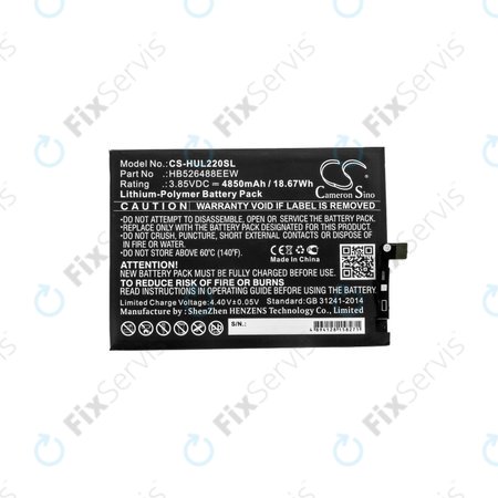Huawei Honor 10X Lite - Batéria HB526488EEW 4850mAh HQ
