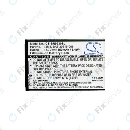 Blackberry Bold 9790, Bold Touch 9900 - Batéria BAT-30615-006 1450mAh HQ