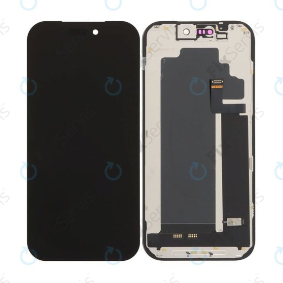 Displej In-Cell FHD pre iPhone 17 Pro, Dotykové sklo s rámom