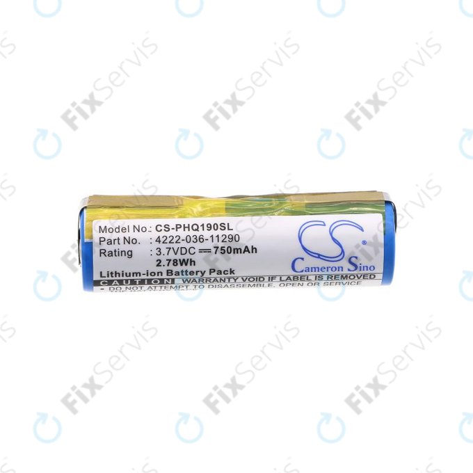 Batéria pre Philips 8895XL, 750mAh, Li-Ion, 3.7V, 036-11290, HQ