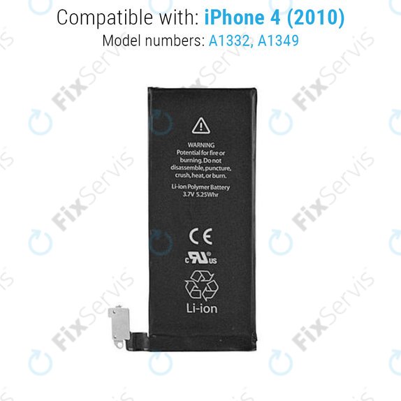 Batéria pre iPhone 4, 1420mAh