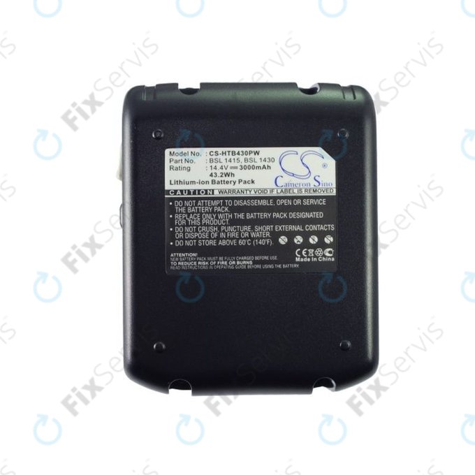 Batéria pre Hitachi C 14dsl, Dv 14dbl, Wh 14dbl, 3000mAh, Li-Ion, 14.4V, BSL 1415, BSL 1430, HQ