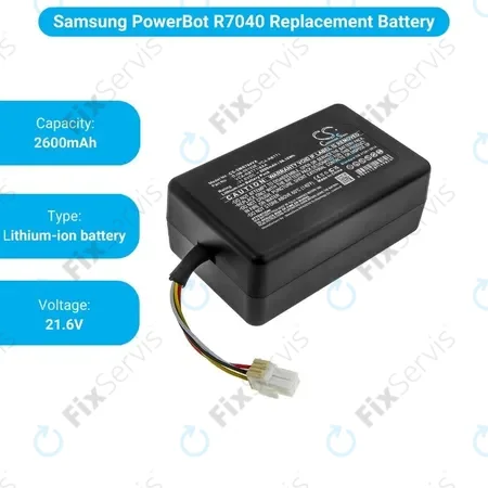 Samsung PowerBot-series - Batéria DJ96-00193E, VCA-RBT71 Li-Ion 21.6V 2600mAh HQ