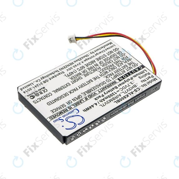 Batéria pre Autec Air A4, A6, A8, 1200mAh, Li-Pol, 3.7V, BH3V7L, AIRBM3V7L, HQ