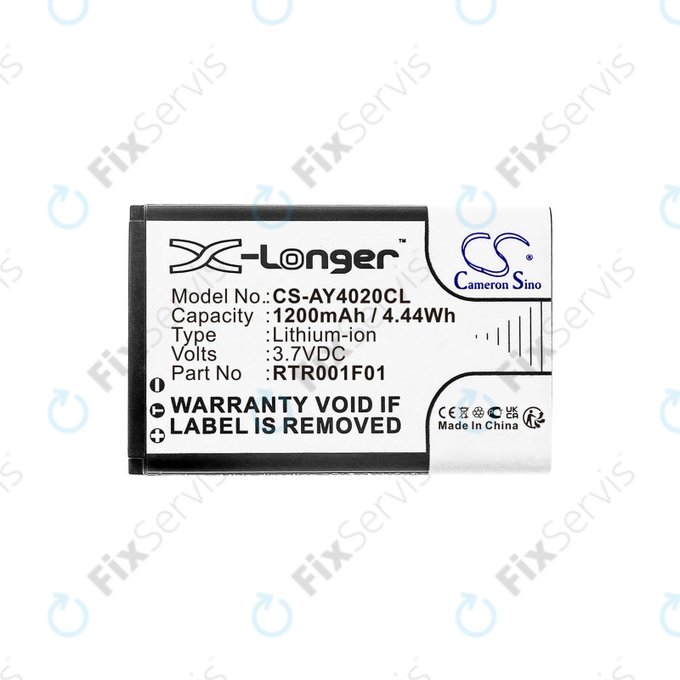 Batéria pre Alcatel 8232, 1200mAh, Li-Ion, 3.7V, RTR001F01, HQ