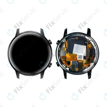 Huawei Honor Watch Magic 2 42mm - LCD Displej + Dotykové Sklo + Rám (Charcoal Black) - 02353LBK Genuine Service Pack