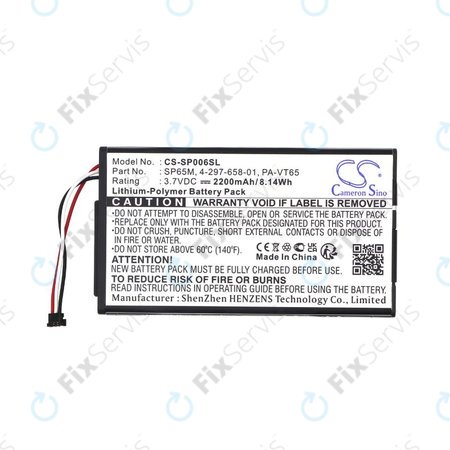 Batéria pre Sony PS Vita, 2200mAh, Li-Pol, 3.7V, SP65M, HQ