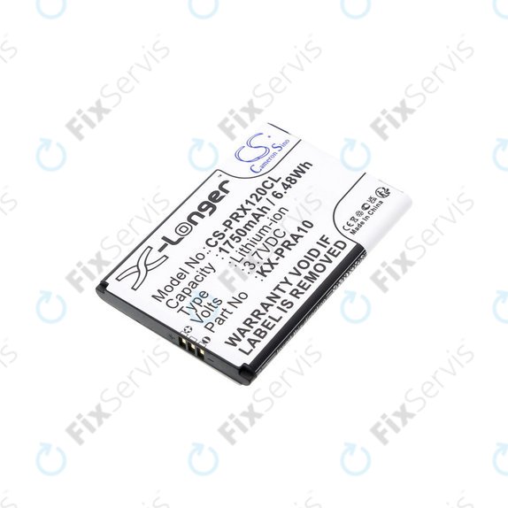 Batéria pre Panasonic KX-PRX110, 120, 150, 1750mAh, Li-Ion, 3.7V, KX-PRA10, HQ