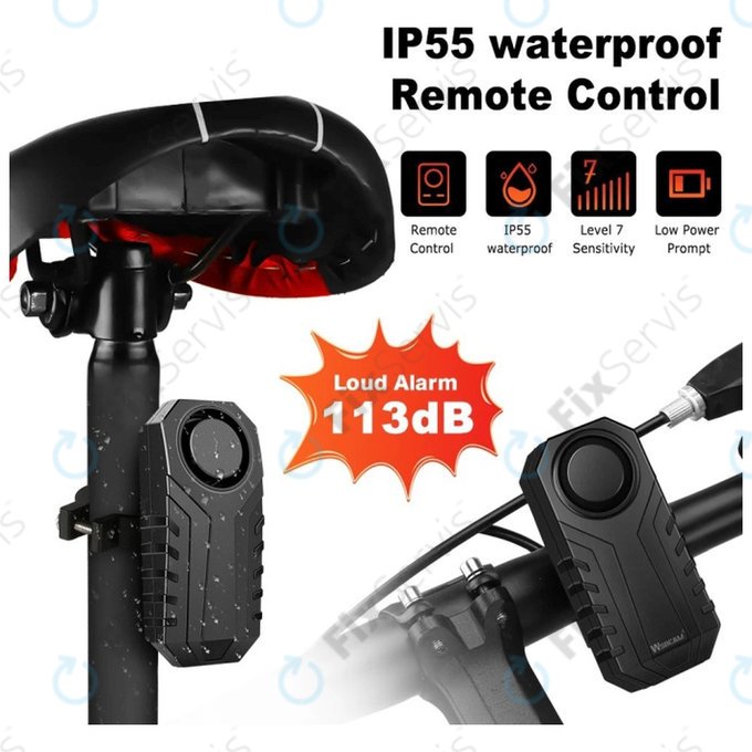 Bezdrôtový Alarm proti Krádeži s Ovládačom