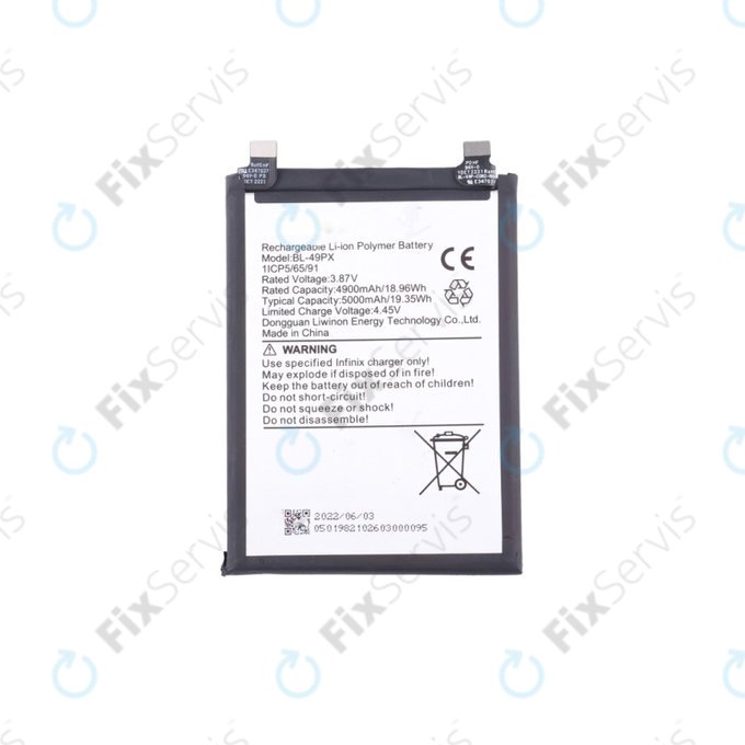 Infinix Hot 30 5G X6832 - Batéria 6000mAh