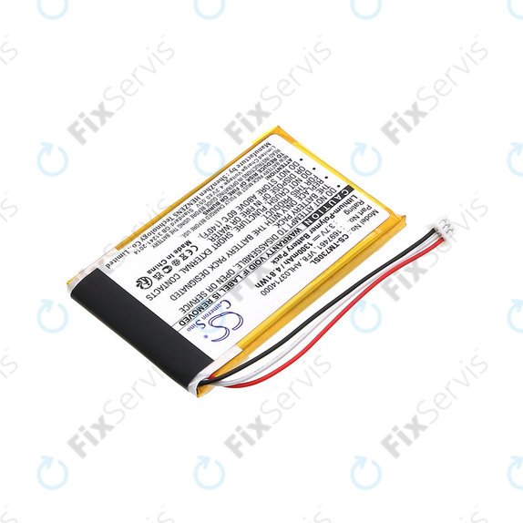 Batéria pre TomTom Go 530 Live, 630T, 720, 730T, 930T, 1697461, Li-Polymer, 3.7V, 1300mAh, HQ