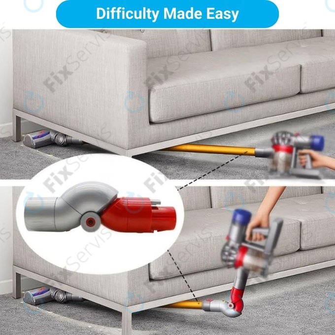 Dyson V-series, Outsize, Omni-glide - Flex Adaptér