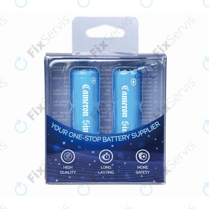 Batéria 14430 s montážnymi plieškami, 650mAh, Li-Ion, 3.7V, HQ