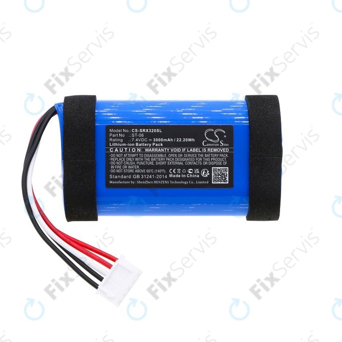 Batéria pre Sony SRS-XB31, 3000mAh, Li-Ion, 7.4V, ST-06, HQ
