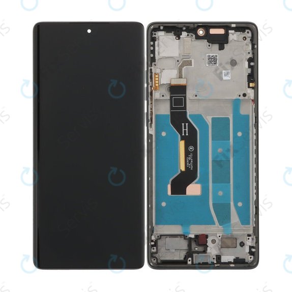 Motorola Moto G85 5G XT2427-3 - LCD Displej + Dotykové Sklo + Rám (Urban Grey) TFT