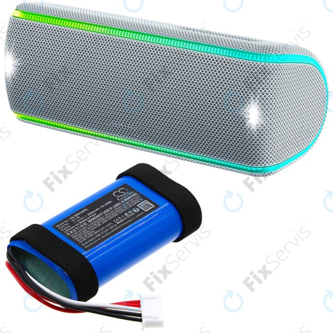Batéria pre Sony SRS-XB31, 3000mAh, Li-Ion, 7.4V, ST-06, HQ