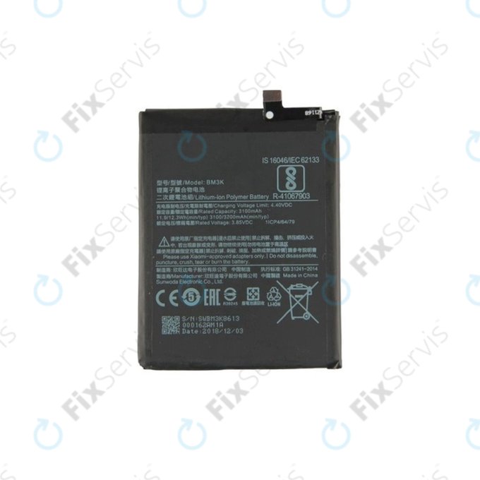 Xiaomi Mi Mix 3 - Batéria BM3K 3200mAh
