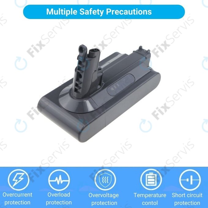 Dyson V10 - Batéria 969352-02, SV12, 206340 Li-Ion 25.2V 3000mAh HQ