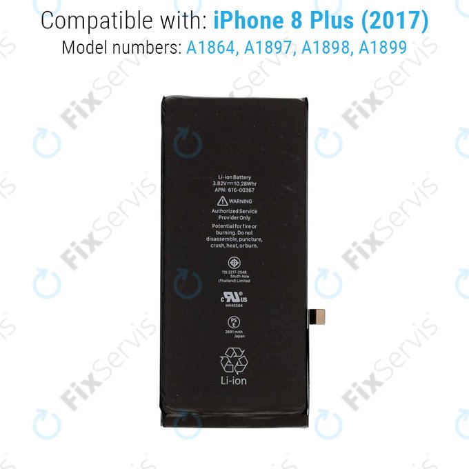 Apple iPhone 8 Plus - Batéria 2691mAh