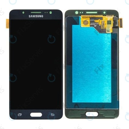 Samsung Galaxy J5 J510FN (2016) - LCD Displej + Dotykové Sklo (Black) - GH97-18792B, GH97-19466B, GH97-18962B, GH97-19467B Genuine Service Pack