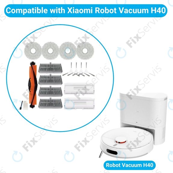 Xiaomi Robot Vacuum H40 - Kompletný set