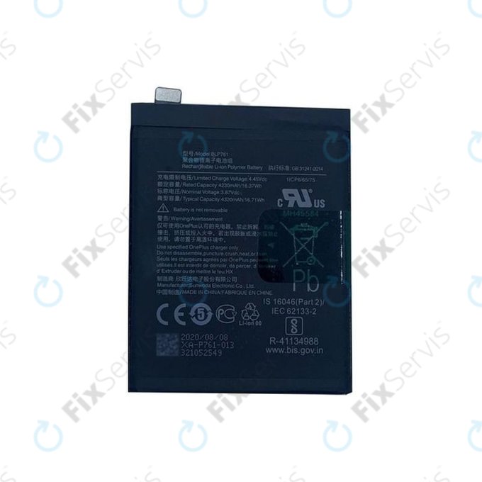 OnePlus 8 - Batéria BLP761 4300mAh