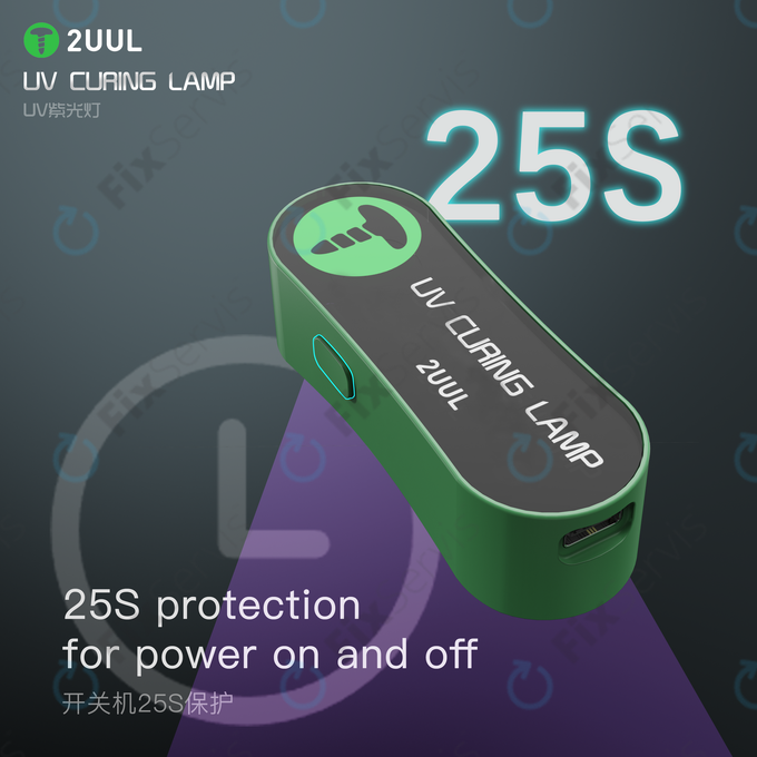 Mini UV vytvrdzovacia lampa, 2UUL SC08