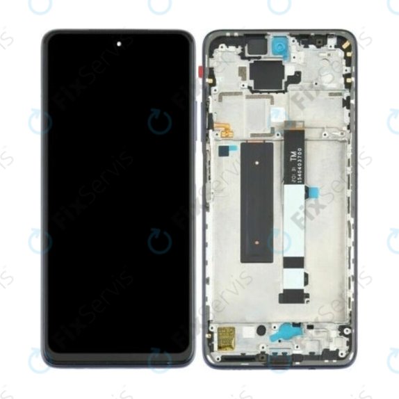 Xiaomi Redmi Note 9 Pro 5G M2007J17C - LCD Displej + Dotykové Sklo + Rám (Black) TFT