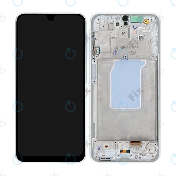 Samsung Galaxy A26 A266E - LCD Displej + Dotykové Sklo + Rám (White) - GH82-37049B Genuine Service Pack