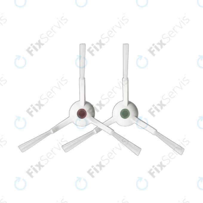 Sada náhradných dielov pre Ecovacs T20, T20 Max, T20 Pro (2x Hlavná kefa, 4x Filter, 4x Bočná kefa - Biela, 8x Mopovacia utierka, 4x Prachové vrecko)