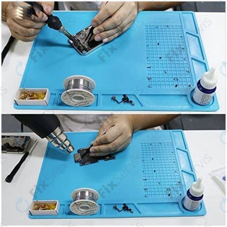 ESD Antistatická Teplovzdorná Silikónová Podložka - 35 x 25cm