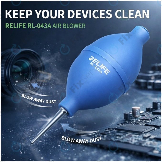 Relife RL-043A - Odfukovač Prachu 2v1 (Modrý)