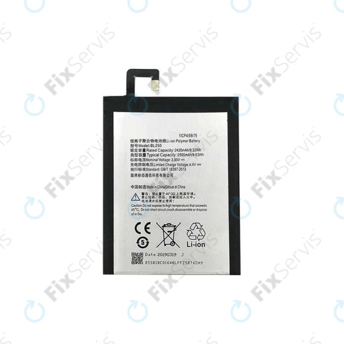 Lenovo VIBE S1 - Batéria BL250 2500mAh