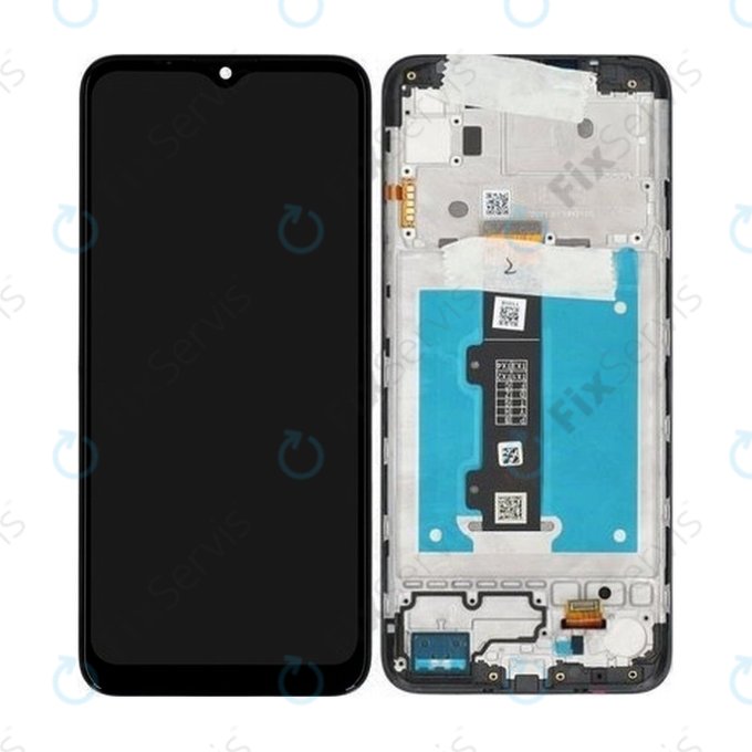Motorola Moto E20 XT2155-3 - LCD Displej + Dotykové Sklo + Rám - 5D68C19457 Genuine Service Pack