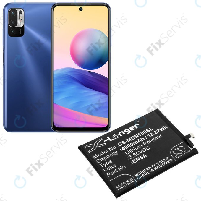 Xiaomi Poco M3 Pro, Redmi Note 10 - Batéria BN5A 4900mAh HQ