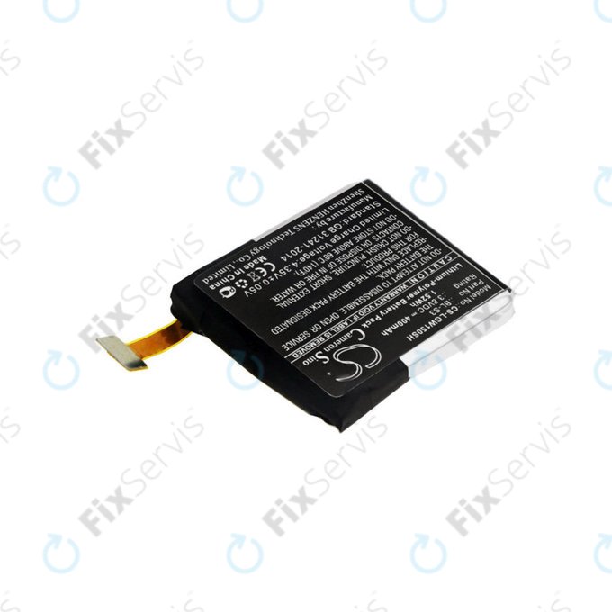 Batéria pre LG W150, LG Watch Urbane, 400mAh, Li-Pol, 3.8V, BL-S3, HQ