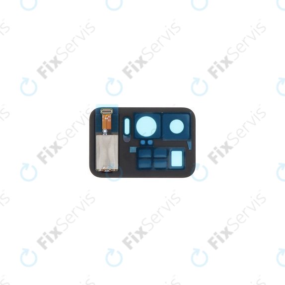 Xiaomi Mi 11 Ultra M2102K1G - Sklíčko Zadnej Kamery s LCD (Black)
