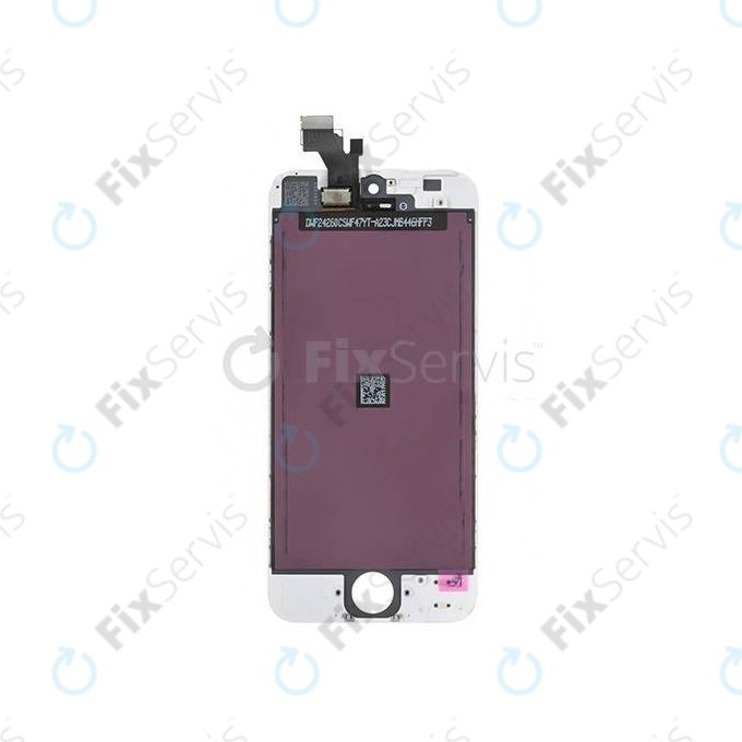 Apple iPhone 5 - LCD Displej + Dotykové Sklo + Rám (White) TFT